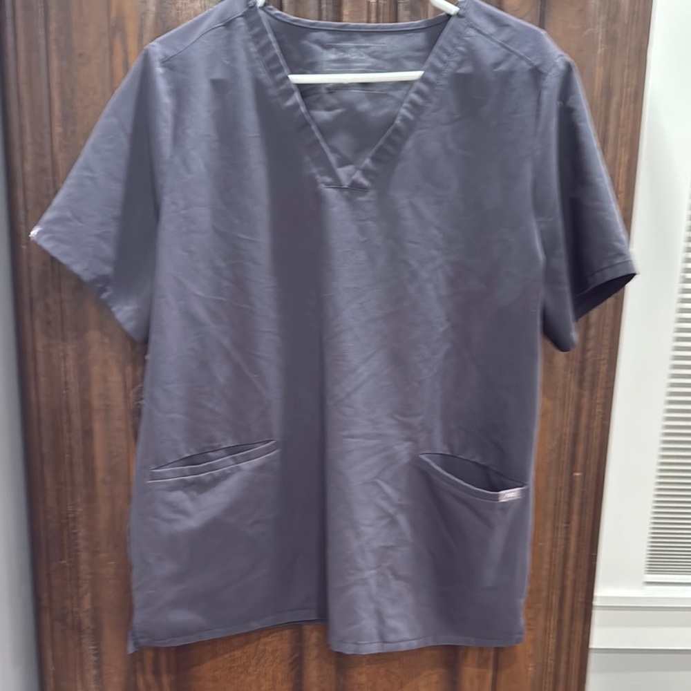 Figs Casma Top Grey XL #1873